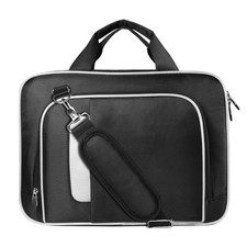VanGoddy Pinn 10 in Tablet Messenger Bag Black Nylon Shoulder Carry Case picture
