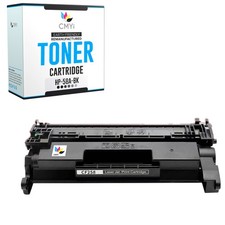 1PK CMYi Replacement 58A Black Toner Cartridge for HP LaserJet Enterprise M406dn picture