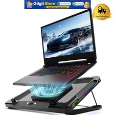 Movable RGB Laptop Cooler with 5.5