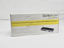 StarTech DK30A2DH Dual 4K USB-C USB A Dock DisplayPort HDMI Gigabit picture