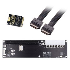 Cablecc Oculink 8612 to PCIE 3.0 M.2 M-key to SFF-8611 Host Adapter for GPD Max2 picture