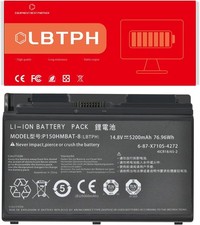 Compatible P150HMBAT 8 6 87 X710S 4272 Laptop Battery Replacement for Clevo picture
