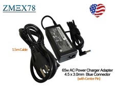 for HP 17-by3021dx 17-by3051cl 17-by1955cl 17-by3053cl 65W AC Charger Adapter US picture