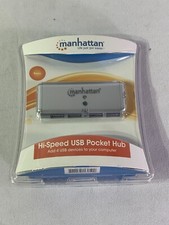 NEW Manhattan 4-Port USB High Speed Pocket Hub picture