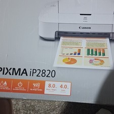 Canon PIXMA iP2820 Color Inkjet Printer USB Auto Power On A4/Letter 8 ipm picture