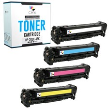 CMYi 4-Pack Replacement 201X Toner Combo Pack for HP Color LaserJet Pro M252dw picture