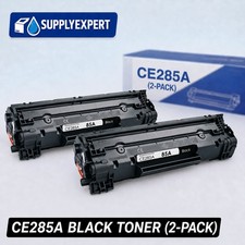 2PK Toner Compatible With HP CE285A 85A Laserjet P1102W M1132 M1212nf M1217 picture