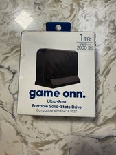 Onn. Gaming Portable SSD 1TB Compatible With PS4 & PS5 PC Mac 2000MB/s picture