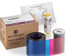 Entrust 535700-004-R088 YMCKT Color Ribbon Datacard CD880 CD180 500 Prints picture