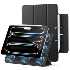 ESR iPad Pro 13 Rebound Trifold Case M5 M4 Magnetic Stand Black picture