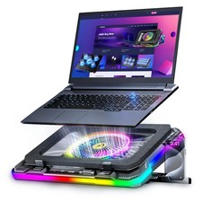 AICHESON Laptop Cooling Stand Gaming RGB Cooler for 15-19 inch Heavy 5V, 5V picture