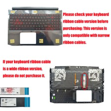 New For Acer Nitro 5 AN515-57 Palmrest with Red Backlit 6B.QEXN2.001 Keyboard picture
