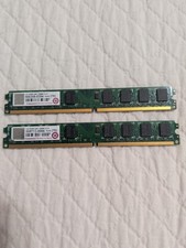 2GB 2x1GB Transcend 1GB 667MHz PC2 5300 240-Pin 1.8V DDR2 SDRAM U-DIMM picture