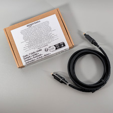Amazon Basics Toslink Digital Optical Audio Cable 6ft Gold-Plated Connectors picture