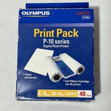 Olympus Camedia Print Pack P-10 Series P-P40 40 Prints + Ink Cartridge 4