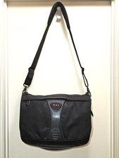 Tumi T-Tech Black Nylon Messenger Bag 15