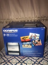 Olympus P-11 Digital 4x6 Photo Thermal Printer Digital  No Power Cord Very Clean picture