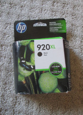 NEW ⭐ Genuine HP 920XL Office Jet Black Ink Cartridge CD975AN#140 - Expired picture