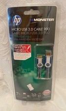 HP Monster Micro USB 3.0 Cable 900 Ultra High Speed 7 ft Cable **NEW** picture