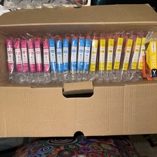 34 cartridges in all colors C-250 XL & C-251 XL Printer Ink Compatible For Canon picture