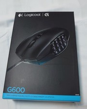 Logicool G600T MMO Gaming Mouse 12-Button Side Panel USB Wired with Box picture