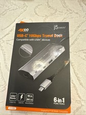 J5 CREATE USB C TRAVEL DOCK  10G JCD392 picture