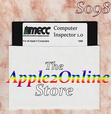 ✅ 🍎 MECC Computer Inspector For Apple II+, IIe, IIc, IIc Plus & IIGS NEW DISK💕 picture