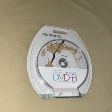 Memorex Tranquility 10 Pack DVD-R 16X 4.7 Gb 120 Minute - NEW Factory Sealed picture