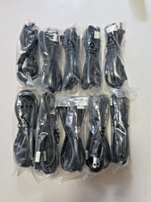 10 NEW 6' 2 Prong Volex SZC7S 7A 125V Power Cord Cables - TV, PS5, Xbox, Printer picture