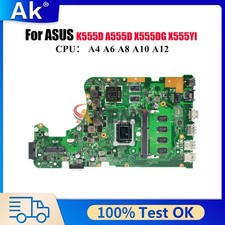 X555DG Laptop Motherboard For ASUS A555D K555D X555YI Mainboard W/ CPU tests OK picture