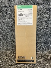 Genuine Epson Green Ink Cartridge T636B Date: December 2025 picture