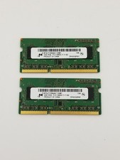 Two Micron 2GB 1Rx8 PC3 12800S-11-11-B2 DPACKQP001 (2GB x 2 = 4GB) picture