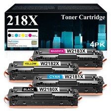 Compatible HP 218X Toner Cartridge with Chip 4PK for Pro 3201, MFP 3301fdw picture