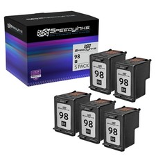 5 Pack Reman for Hewlett Packard HP 98 / C9364WN Vivera Black Ink Cartridge picture