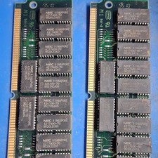 2 NEC 32MB EDO DIMM 168-Pin 70ns RAM Memory Module MC-424100QA36F-70 picture
