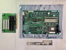NEC Socket 7 Motherboard w/ Intel Pentium MMX 200MHz, 32MB RAM, ISA/PCI, Vintage picture