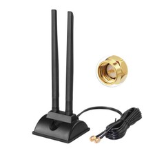 4G LTE External Magnetic Antenna 2x SMA Aerial For TP-LINK TL-MR6400 AC750 MR200 picture
