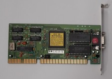Trident 9016X2/4 LT2 REV. BD ISA Graphics Card (TVGA9000B, 512KB, Retro, 1992) picture