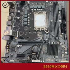 FOR GIGABYTE B660M K DDR4 LGA1700 64GB HDMI Micro ATX Ｍotherboard Test OK picture