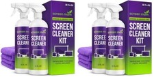 Screen Cleaner Spray 4 Pack - 16oz for TV, Laptop, Computer & Car - Streak-Free picture
