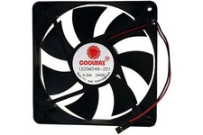 Coolmax 1225M24B-ZD1 120mm x 25mm 24V Dual Ball Bearing Fan, 2-Pin/Wire picture