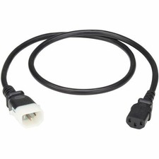 TRIPP LITE SERIES PDU POWER CORDS C13 TO P-LOCK C14 HEAVY-DUTY 15A 250V 14 AWG 3 picture