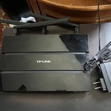 TP Link Archer A7 AC1750 Dual Band Mesh WiFi Router Used Tested works Great picture
