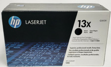 HP 13X Q2613X High Yield Black Original LaserJet Toner Cartridge picture