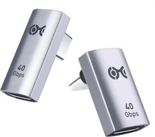 Cable Matters Combo-Pack 40Gbps Vertical Right Angle USB-C Adapter Kit picture