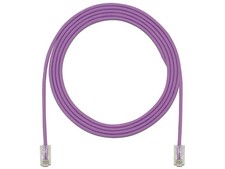 Panduit UTP28X7VL Pan-Net® 7Ft. Patch Cord, Lot of 10 picture