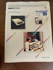 1980 APPLE IN DEPTH Fall/Winger Booklet Reference Guide to Apple Product-Vintage picture