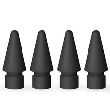 MEKO 4 Pack Replacement Tips for Apple Pencil 1st Gen & 2nd Gen, Pen Nibs for iP picture