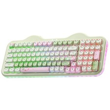 C98 Cute Wireless Mechanical Keyboard(Green Mao, Candy Switch) picture