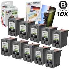 LD Reman Replacement fit for HP 27/C8727AN 10pk Cartridges+FREE Pto Paper picture